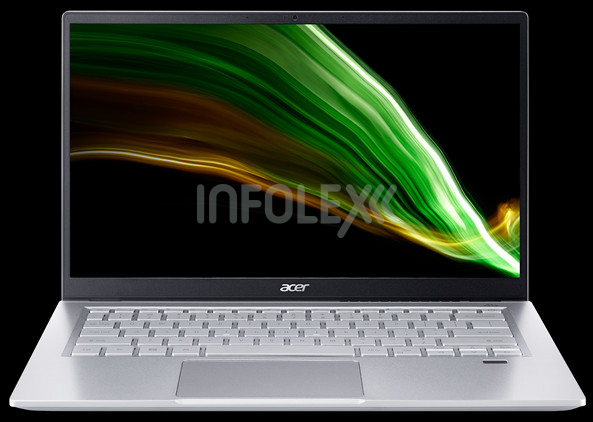 Acer Swift 3 SF314-43-R00A 14.0&quot; IPS FHD AMD Ryzen 3 5300U 8GB 256GB SSD No ODD Dos Backlit ezüst laptop