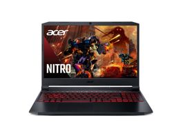 Acer Aspire Nitro AN515-57-58W0, 15.6&quot; FHD IPS, Intel Core i5-11400H , 8GB, 512GB SSD, GeForce RTX 3050Ti, DOS, fekete