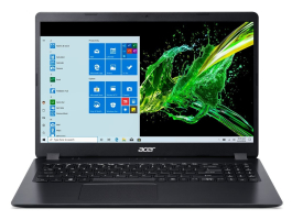 Acer Aspire 3 A315-56-37YE 15,6&quot;FHD/Intel Core I3-1005G1/8GB/256GB/Int. VGA/fekete laptop (NX.HS5EU.00S)